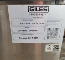 Load image into Gallery viewer, Giles EOF-BIB/LT/24/24 WIFI High Capacity Electric Commercial Fryer System