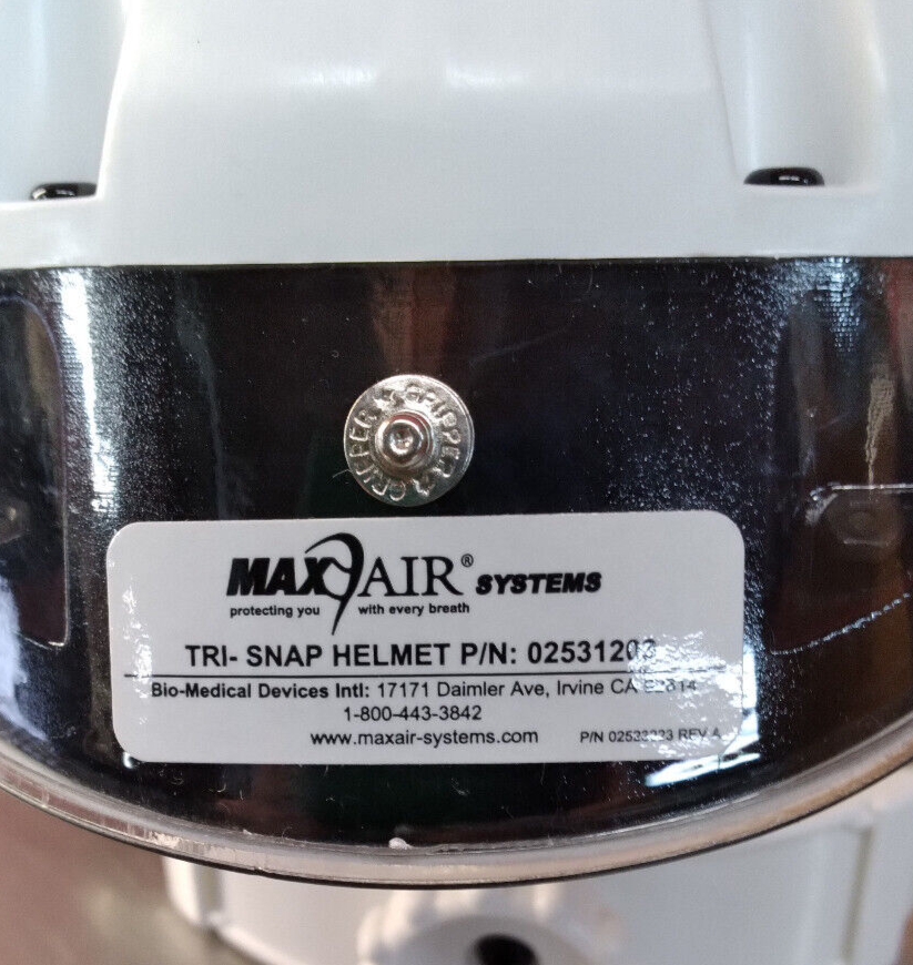 MaxAir CAPR System - Contains 1 Tri-Snap Helmet & 1 Cage w/ Rivets ...