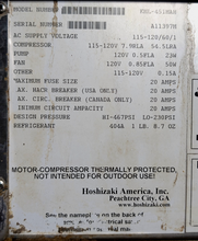 Load image into Gallery viewer, HOSHIZAKI KML-451MAH Air Cooled 349 lb Crescent Shape Ice Machine, 115/60/1