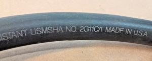 Lot of 3 - Gates Megaflex 8M2T 1/2" 3500 Max Psi Hoses with Fittings