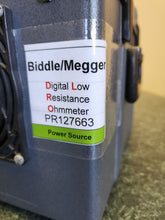 Load image into Gallery viewer, BIDDLE 247101 DIGITAL LOW RESISTANCE OHMETER w/ 249004 CALIBRATION SHUNT