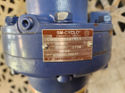 Load image into Gallery viewer, Baldor .75HP Explosion Proof Gear Motor 208/230V 1PH 56C 15:1 Ratio w/ Brake