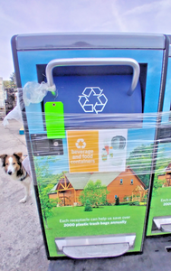 Big Belly BB5 Solar-Powered or AC 120V, Compactor Station, Trash / Recycling Bin