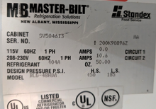 Load image into Gallery viewer, Master-Bilt BLG-48HDA Two Door Glass Freezer Merchandiser