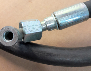 Lot of 3 - Gates Megaflex 8M2T 1/2" 3500 Max Psi Hoses with Fittings