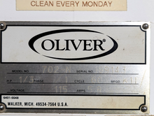 Load image into Gallery viewer, Oliver 702-N Commercial Bun &amp; Bagel Slicer, Adjustable Thickness &amp; Return Chute