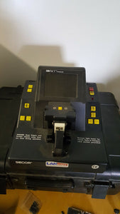 SEICOR COMPACT FUSION SET FIBER OPTIC SPLICER CFS-OSM-T-H IN HARD CASE