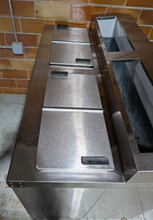 Load image into Gallery viewer, Master-Bilt 54" Ice Cream Topping Unit and Freezer Base w/ Casters