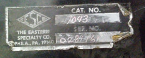 TESCO Thread Gages Current Transformer Field Test in Leather Case