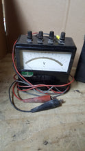 Load image into Gallery viewer, Vintage YOKOGAWA Portable Ac Voltmeter Type 2013 w/Case No Glass!!