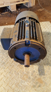 WESTERN ELECTRIC 1DN182TC 3 HP AC Motor 208-230/460 Volts, 1754 RPM