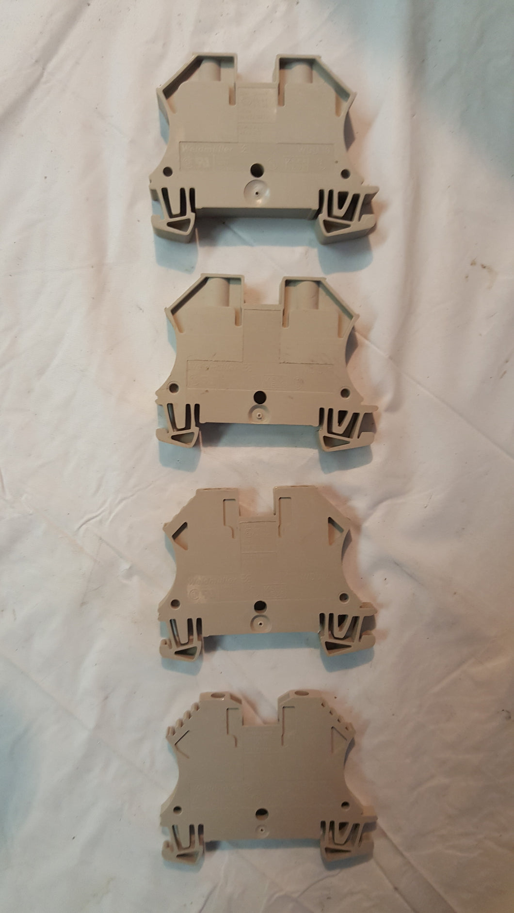 Lot of 115 WEIDMULLER Terminal Blocks, WDU 2.5, 4, 6, 10 - Used