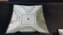 Load image into Gallery viewer, Square Ceiling Light Glass Cover Mid-Century Vintage - Light Mint