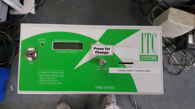 ITC 5400 Series Coin and Bill Changer - No keys