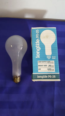 (X41) Longlife PS-25 Bulb 300W 130V Frost Medium - NEW