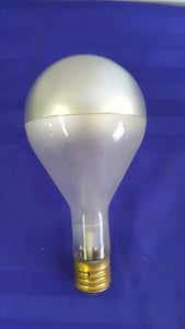 (X11) Vintage CHAMPION Lamp Bulbs 500W 125V Silver Bowl - New
