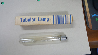 (x8) PHILIPS Tubular T6.5 25W 115-125V Lamp Bulb Clear - NEW