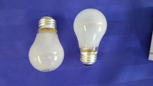 Load image into Gallery viewer, (x24) PHILIPS 2/PK 15A15 15W 120/130V Appliance Lamp Bulb Frost - NEW