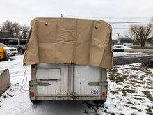 Load image into Gallery viewer, Military Grade Trailer Top Cargo Cover Tarp Color Tan -  P/N8382966-1