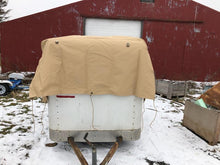 Load image into Gallery viewer, Military Grade Trailer Top Cargo Cover Tarp Color Tan -  P/N8382966-1