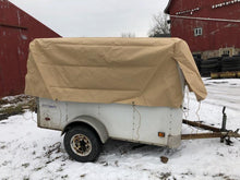 Load image into Gallery viewer, Military Grade Trailer Top Cargo Cover Tarp Color Tan -  P/N8382966-1