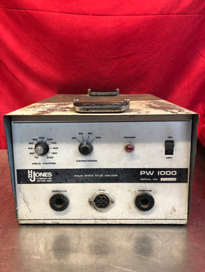 HA JONES Solid State CD Stud Welder - PW1000 - Very Good Condition!