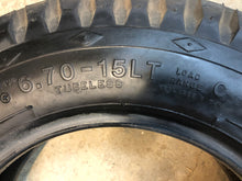 Load image into Gallery viewer, GOODYEAR Super Hi-Miler Tire - 6.70-15 LT - Tubeless - Excellent Condition!