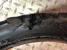 Load image into Gallery viewer, INDUSTRIAL TIRE 21 x 7 x 15 Forklift Press On Tire - Used - Fair Condition