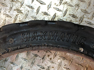 INDUSTRIAL TIRE 21 x 7 x 15 Forklift Press On Tire - Used - Fair Condition