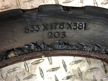 Load image into Gallery viewer, INDUSTRIAL TIRE 21 x 7 x 15 Forklift Press On Tire - Used - Fair Condition