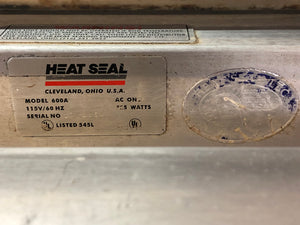 HEAT SEAL Model 600A -  Commercial Table Top Wrapper - Used - Good Condition