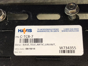 HAVIS Vehicle Telescoping Laptop Mount - (Discontinued) - Great Condition!