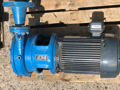 GOULDS Pump - Model 3655 - 1.5x2-9 - 7.5 HP - 6.875 Impeller Dia - 1750 RPMs