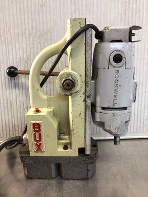 ROCKWELL 77767 Drill w/ BUX DH 1/2 Drill Press - Magnetic - Used - Works!