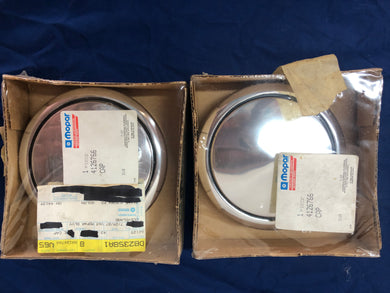 81-87 MOPAR Wheel Cap - Set of 2 - 4126766 - Sealed Box! - Excellent Condition!