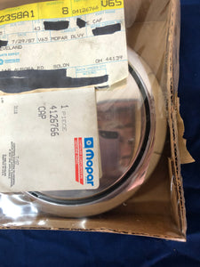 81-87 MOPAR Wheel Cap - Set of 2 - 4126766 - Sealed Box! - Excellent Condition!