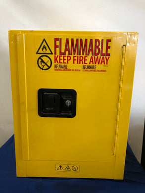ULINE Flammable Liquid Storage Cabinet - 1 Key - H-2569M - Very Nice!