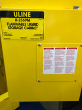 Load image into Gallery viewer, ULINE Flammable Liquid Storage Cabinet - 1 Key - H-2569M - Very Nice!