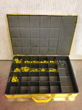 Load image into Gallery viewer, ALMETEK E-Z Indentification Systems Carry Case w/ some Letters &amp; Numbers - Used