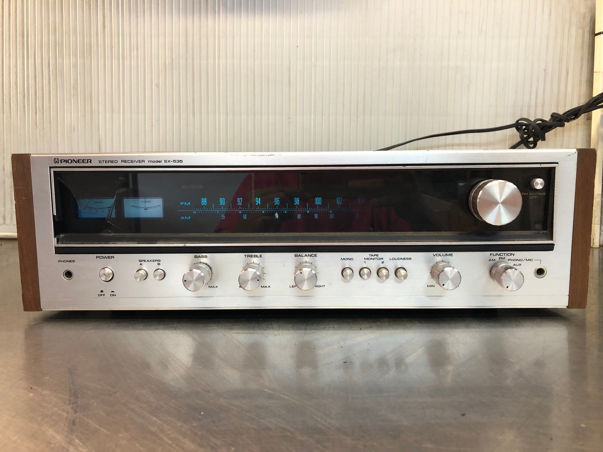 Vintage PIONEER Stereo Receiver SX-535 - PARTS UNIT - USED – Tandy