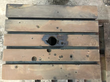 Load image into Gallery viewer, DRILL PRESS / MILLING TABLE - Custom made - 30 1/4&quot; x 24&quot; x 20&quot; - Good Condition