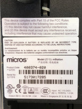 Load image into Gallery viewer, MICROS mStation Point of Sale Station w/ Stand - Power Cords Included - Used