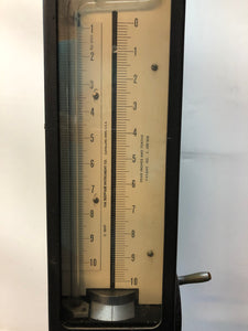 Vintage MERIAM INSTRUMENT Well Type Manometer - Micro A-750 - Range 10 - Used