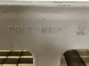 POLY-MIGHT & Unbranded Dunnage Rack - Poly plastic pallet - Used - 3 sizes