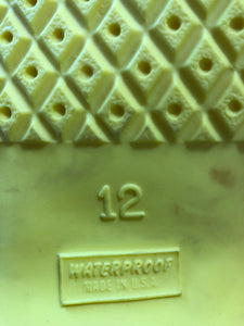 Kaysam Bulldog OG Industrial/Farm Boots Over The Shoe Size 12 Yellow 10"