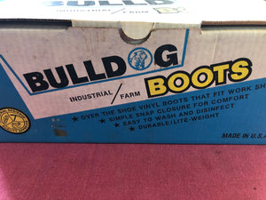 Kaysam Bulldog OG Industrial/Farm Boots Over The Shoe Size 12 Yellow 10"